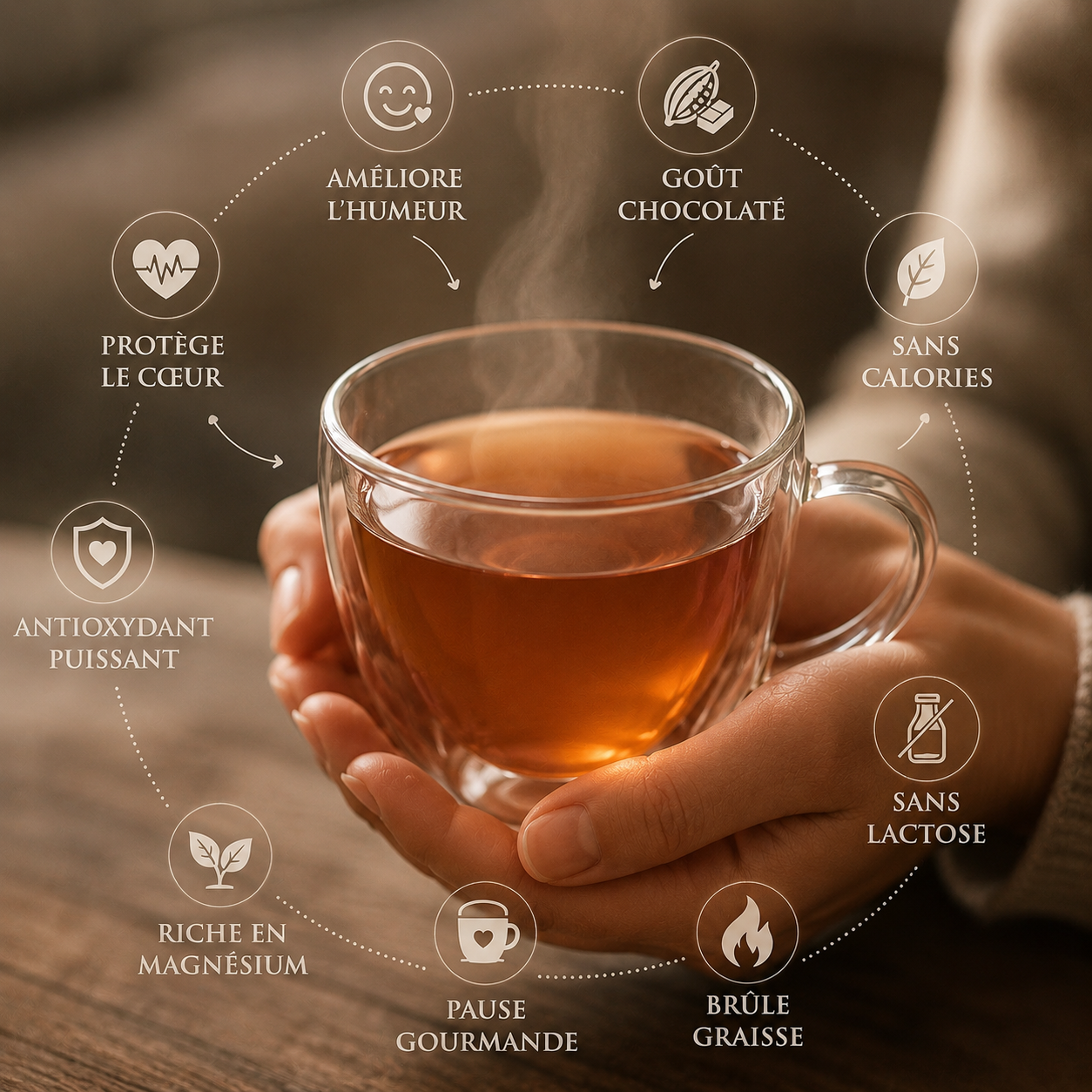 Le rituel - L'infusion chocolatée